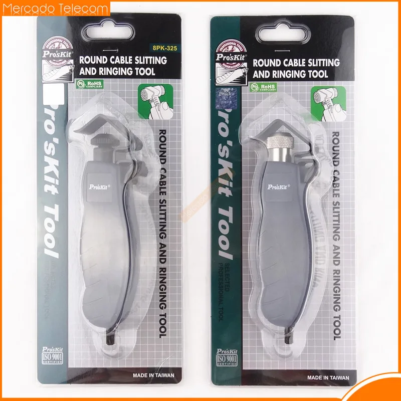 Pro'sKit Original 8PK-325 herramienta de corte y timbre de Cable redondo 4,5-25mm 8PK-325B cortadora de chaqueta de cable pelador - imagen 5