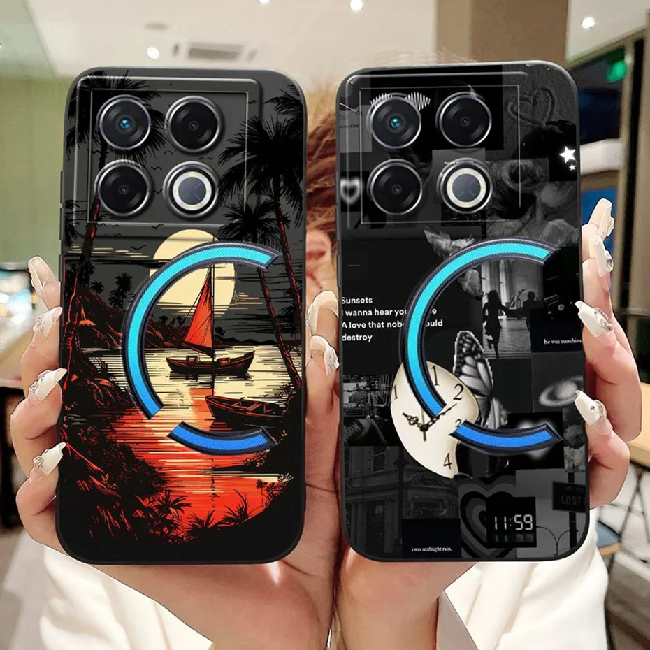 Funda de teléfono con pintura a la moda para Infinix GT 20 Pro, funda de silicona suave a prueba de golpes para Infinix GT 20 Pro X6871, parachoques