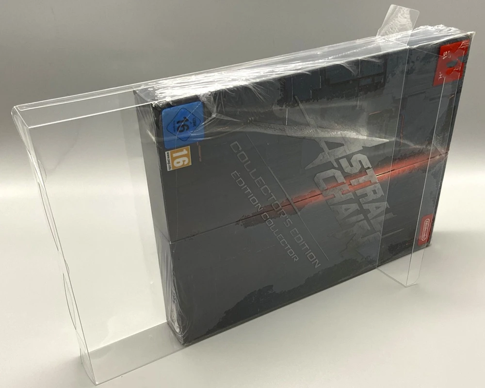 Protector de caja transparente para cadena Astral, estuche de exhibición transparente para Nintendo Switch NS