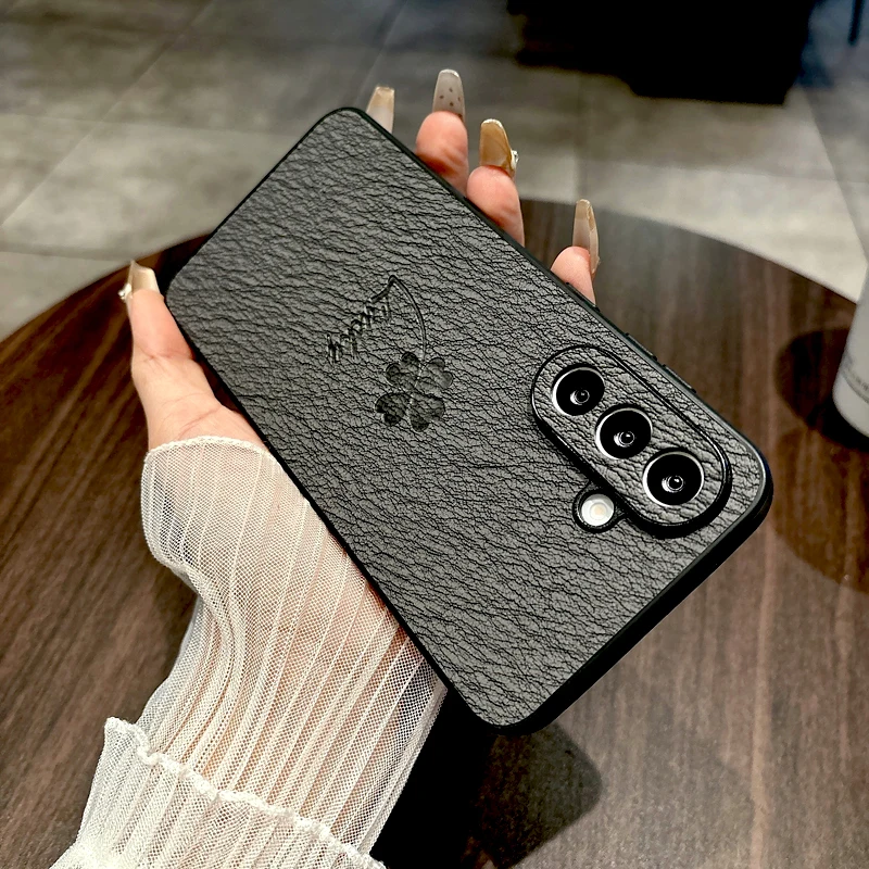 Funda de cuero Retro para Samsung Galaxy A56 A55 A54 A16 A15 A36 A26 A53 5G S25Ultra S25 Edge S24 S23 S22 S21 Ultra Plus FE - imagen 4