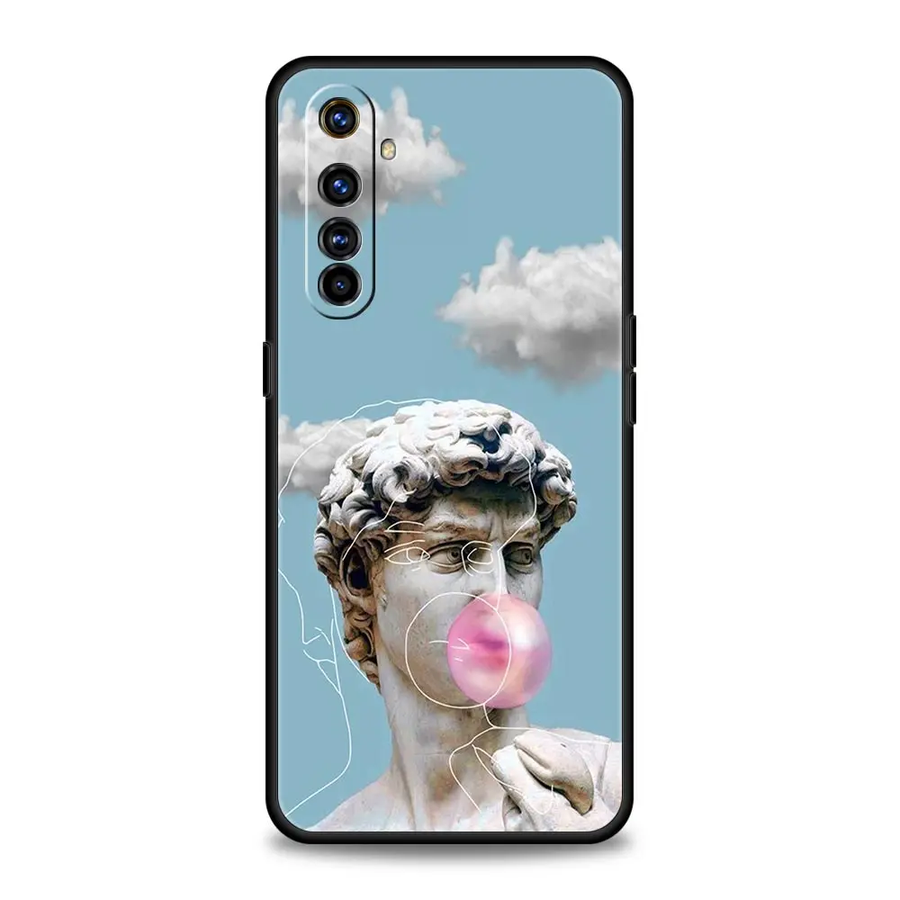 Funda de teléfono con estética artística, carcasa para Realme, 12, 11, 10, 9, 8, 5G, 7, 6, GT5, GT3, GT2 Pro, C21, C11, C25, C35, GT Neo 2, 3, 3T, 5 - imagen 3