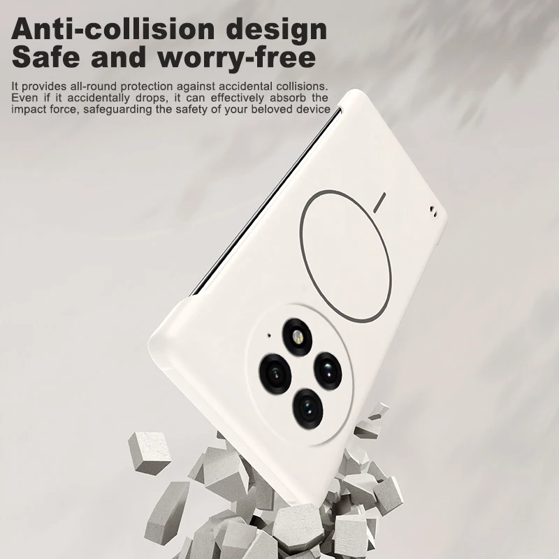 Funda ultrafina de lujo sin marco para PC, funda protectora magnética a prueba de golpes para Magsafe Oneplus 13 13R 13S 12R - imagen 5