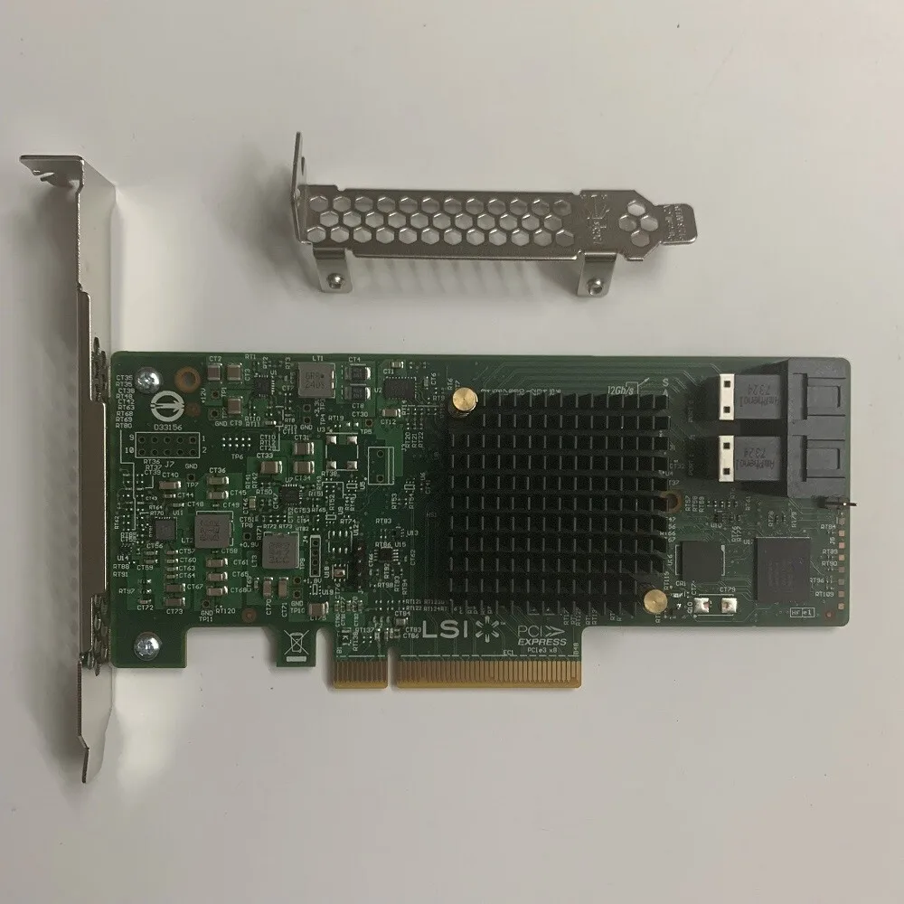 OEM LSI 9300-8I PCI-Express 3.0 8 puertos SAS3 12 Gb/s HBA + 2X 8643 a cable SAS - imagen 4