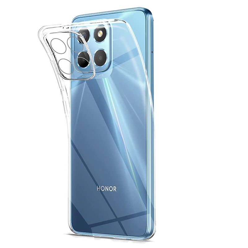 Funda suave de silicona ultrafina para Huawei Honor 50 60 70 80 Pro SE Lite X8A X8 X7 X7A X9 X9A X6 4G 5G Funda trasera transparente