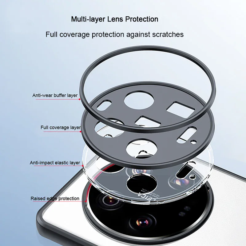 Para Xiaomi 14 Ultra Funda Xiaomi Mi 14 Ultra Funda Coque duro transparente TPU carcasa trasera a prueba de golpes Xiaomi 14 Ultra - imagen 5