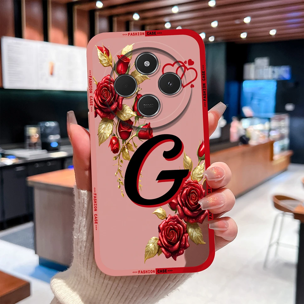 Funda para Redmi 14C 14R / Xiaomi Poco C75 4G 5G letras creativas Funda de teléfono suave de alta calidad para Redmi14C 14R / Poco C 75 - imagen 5