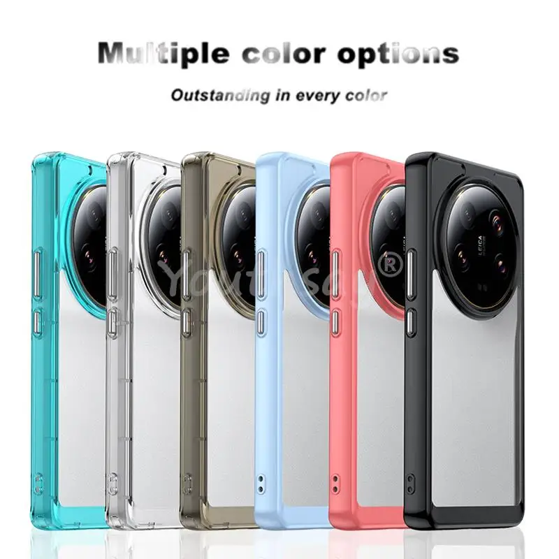 Para Xiaomi 13 Ultra funda de lujo de silicona transparente carcasa de parachoques a prueba de golpes para Xiaomi 13 Ultra 13 Pro 12 Lite funda Mi 13 Ultra