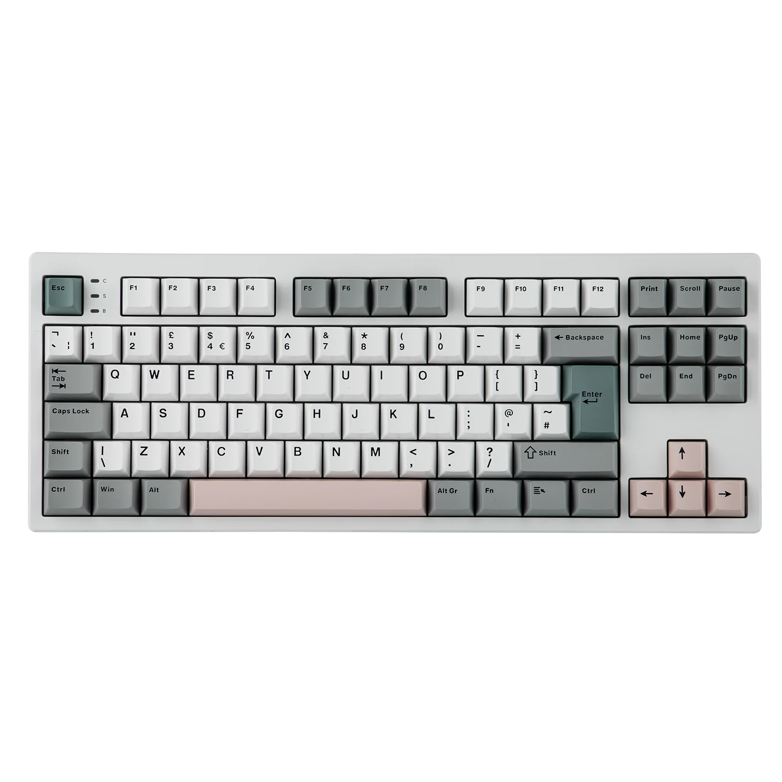 EPOMAKER TH87 ISO-UK TKL Teclado mecánico NKRO inalámbrico con cable/BT/2,4 Ghz con batería de 10000 mAh y luz RGB - imagen 5