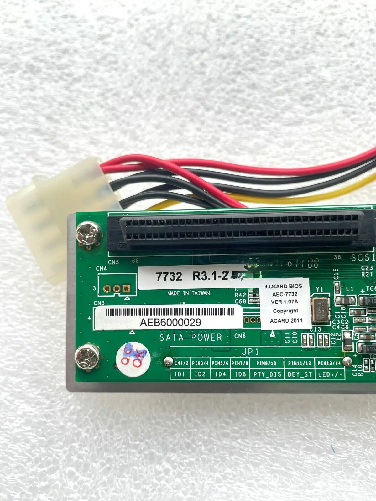 Adaptador de puente ACARD AEC-7732 Ultra SCSI a SATA, para SATA ODD - imagen 3