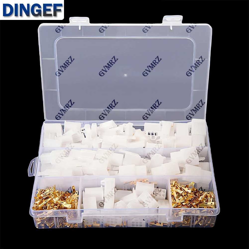 580 Uds 2,8mm conector de vehículo eléctrico para motocicleta kit de junta de conector de coche 2P 3P 4P 6P 9P conector macho y hembra - imagen 3