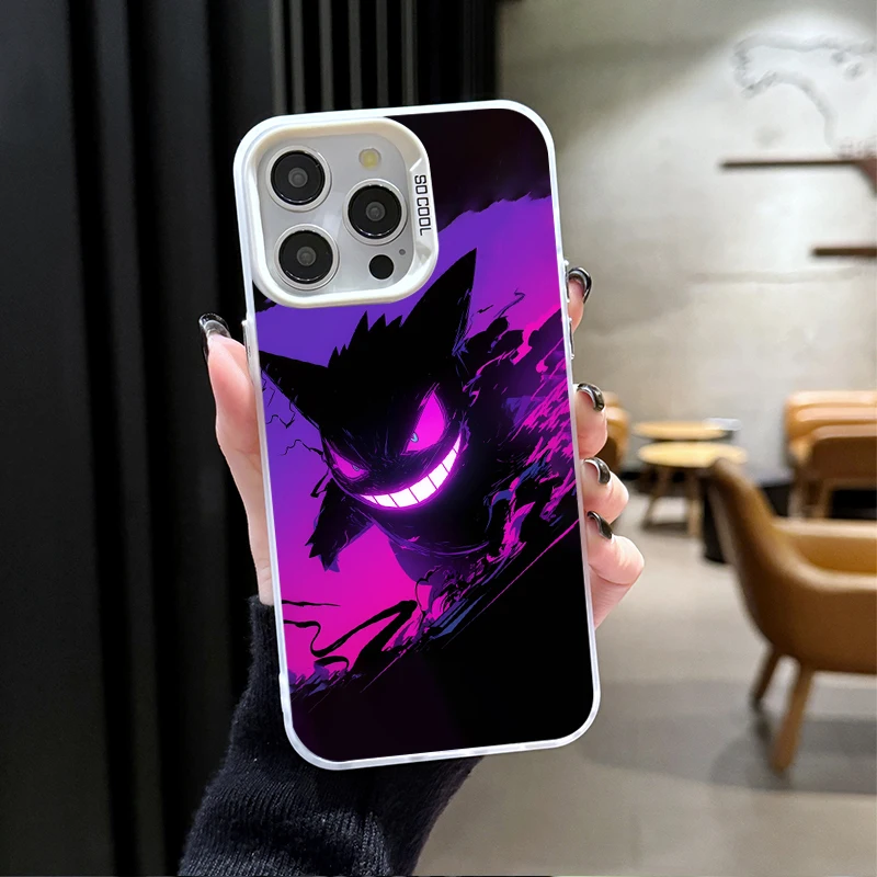 Funda de dibujos animados P-Pokemon Gengar para Xiaomi Redmi Note 14 14S 13 12 11 Pro Plus 4G 5G 12S 11S 10S 10 9 9S 12C 13C 14C A3 A4 - imagen 3