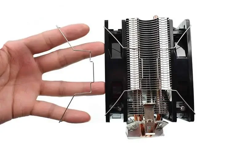 Hebilla de ventilador para radiador de CPU, 9cm, 12cm - imagen 5