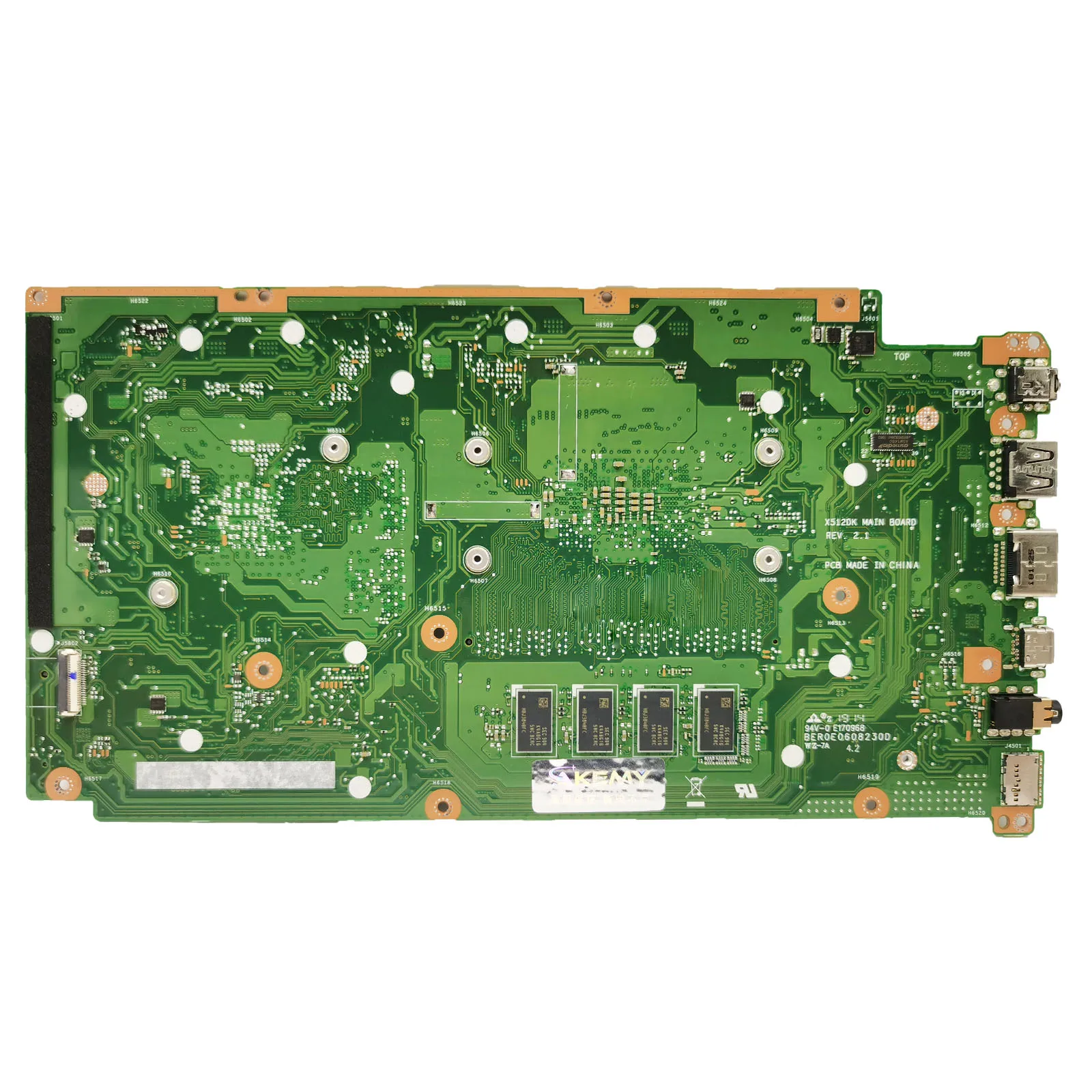 Para ASUS A512D F512D M5050D placa base X512DA A512DA A512DK F512D F512DA placa base para ordenador portátil CPU R3 R5 R7 2GB 4GB RAM 100% probado - imagen 3