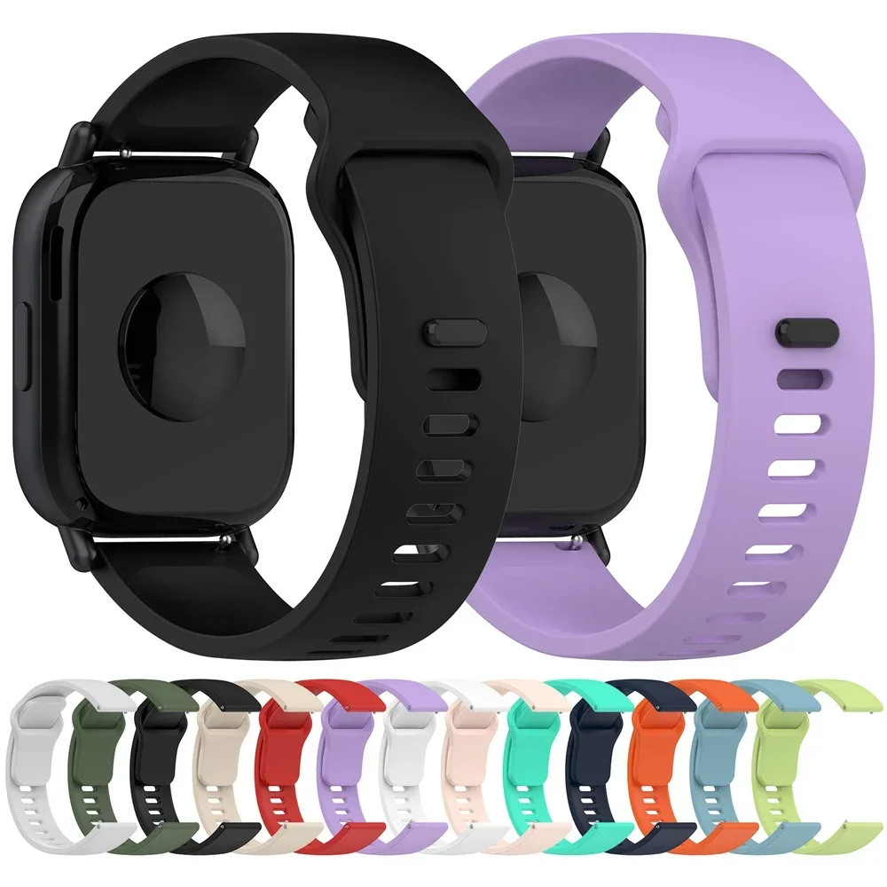 Correa deportiva de silicona para Garmin Forerunner 570/Active 6/Venu SQ 3 2Plus, pulsera de 20mm y 22mm para Samsung Galaxy Watch Series - imagen 2