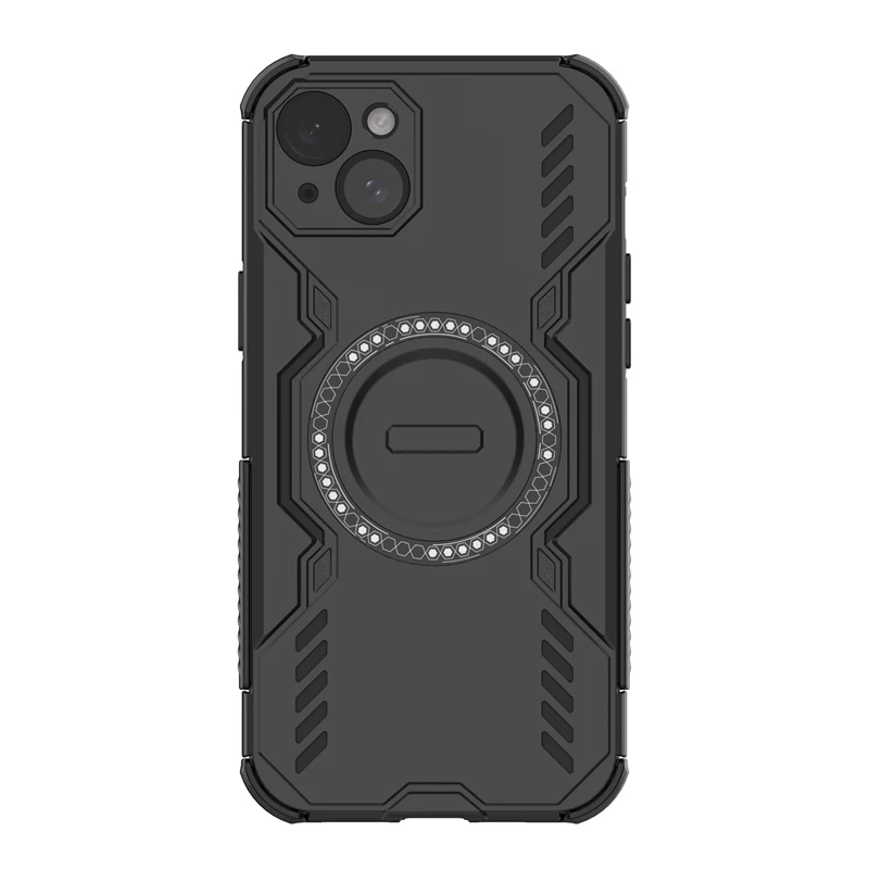Funda de teléfono magnética con disipación de calor para Apple iPhone 15 Plus Funda de carga inalámbrica para iPhone 15 Plus чехол Funda trasera - imagen 4