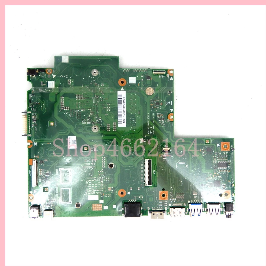 Placa base para ordenador portátil X541NC con CPU N3450 para ASUS X541NA A541NA A541NC R541N F541N 100% probado OK - imagen 3