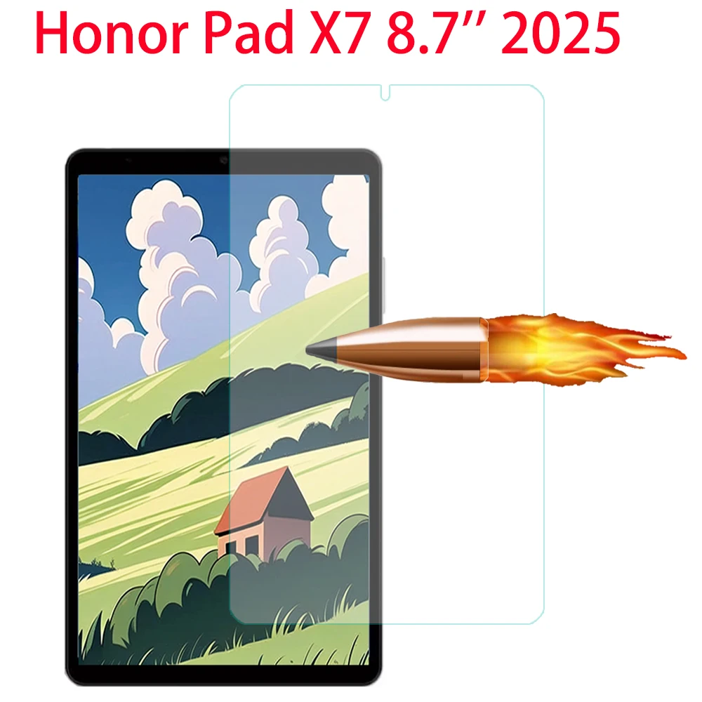 Vidrio templado para Huawei Honor Pad X7 8,7 pulgadas 2025 película protectora para Honor Pad X7 8,7 ''2520 protectores de pantalla para tableta - imagen 2