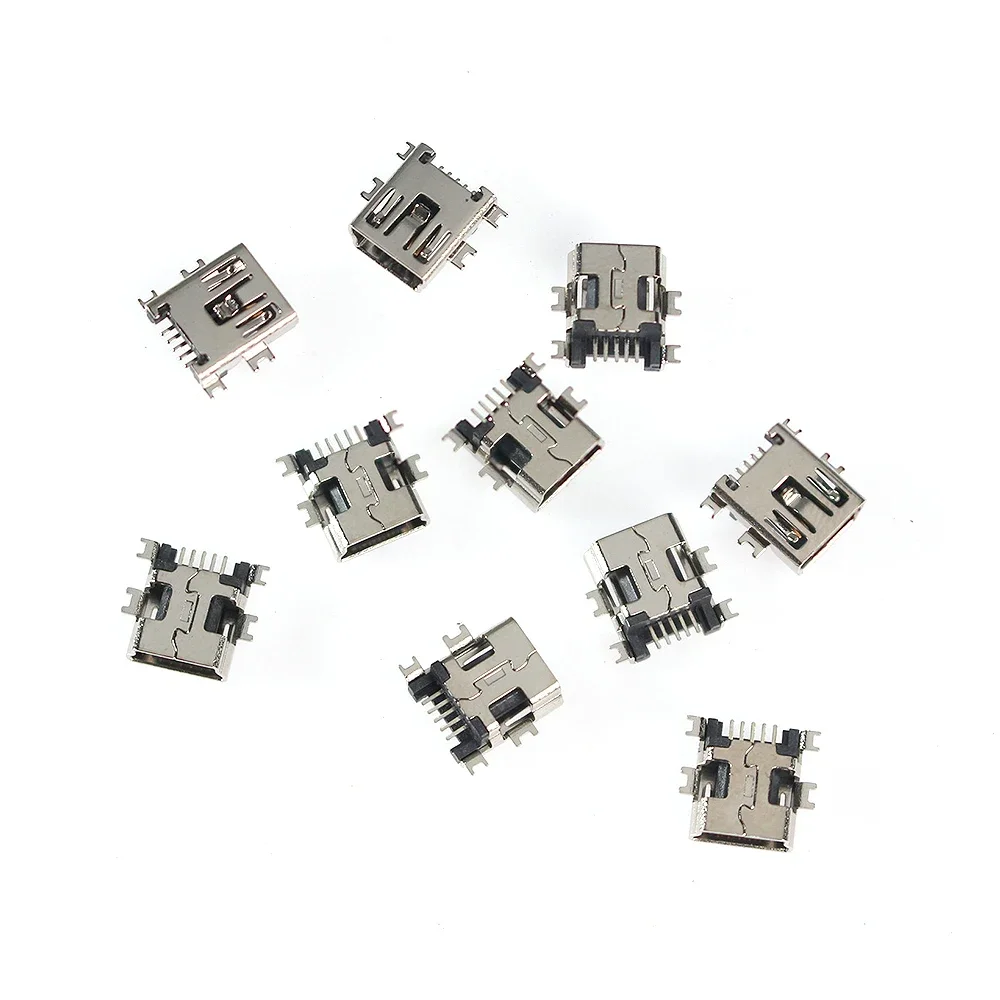 Conector Micro USB 120/240 unids/caja 24 modelos hembra Mini conectores de soldadura Usb Diy para MP3 Huawei Samsung SMD DIP Socket Kit - imagen 5