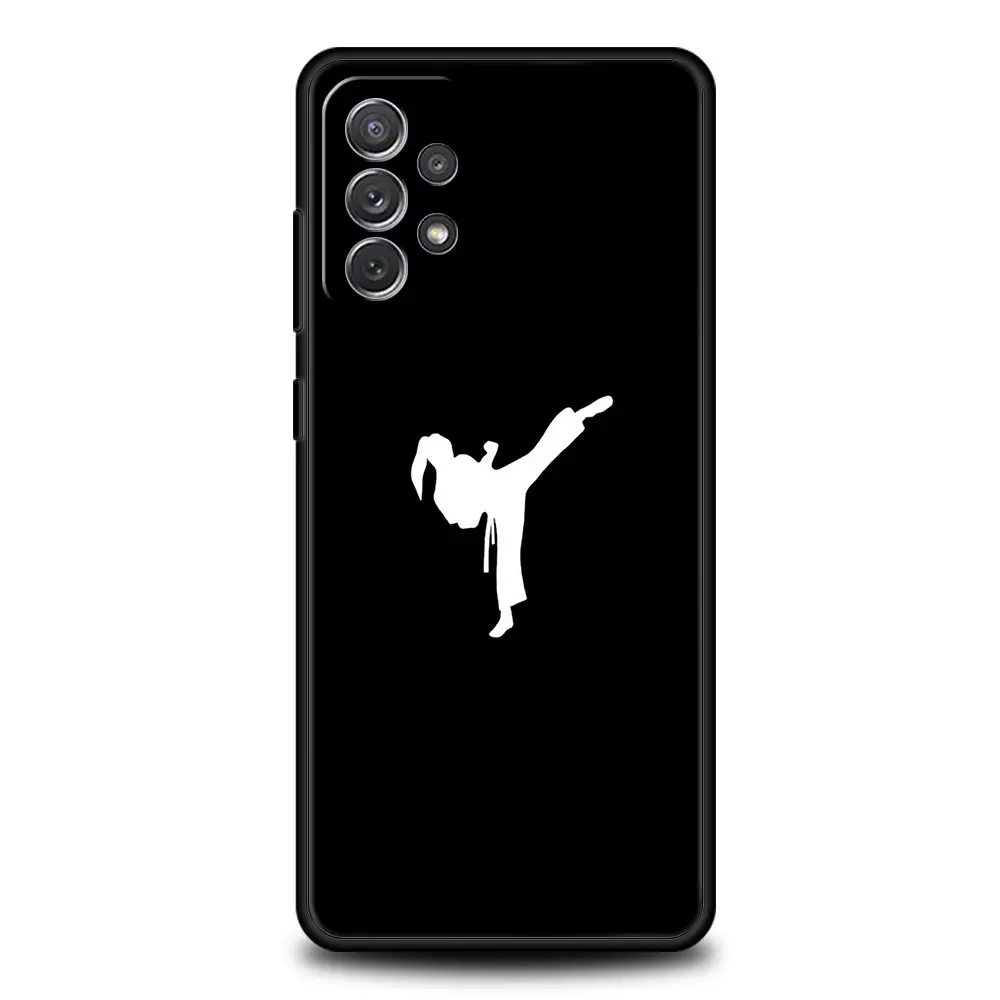 Judo Taekwondo funda de teléfono para Samsung Galaxy A15 A13 A51 A71 A41 A31 A21S A03S A05 A35 A32 A55 A23 A25 A33 A53 A73 5G - imagen 4