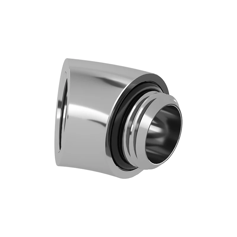 Barrow macho a hembra G1/4, adaptador de accesorios de 45 grados, accesorio de refrigeración por agua dividido para ordenador personalizado, TDWT45-V2 - imagen 3