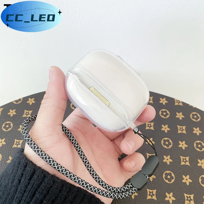 Para Bowers & Wilkins PI8 funda transparente suave Bowers & Wilkins PI6 funda protectora transparente a prueba de golpes con cordón - imagen 4