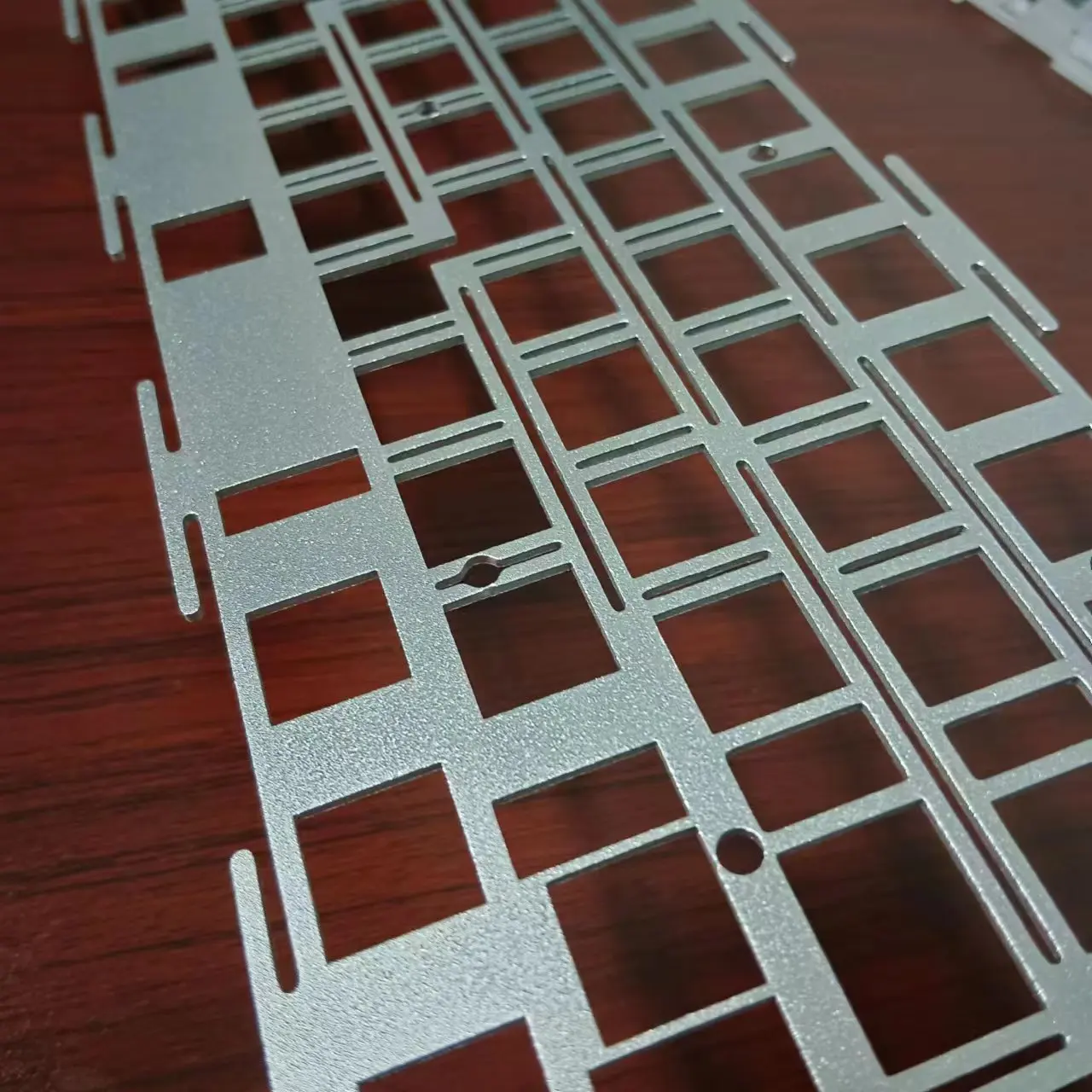 Placa de posicionamiento de intercambio en caliente Graystudio Space65 R3 para teclado mecánico PP PC POM FR4 placa de aluminio accesorios de teclado personalizados - imagen 2