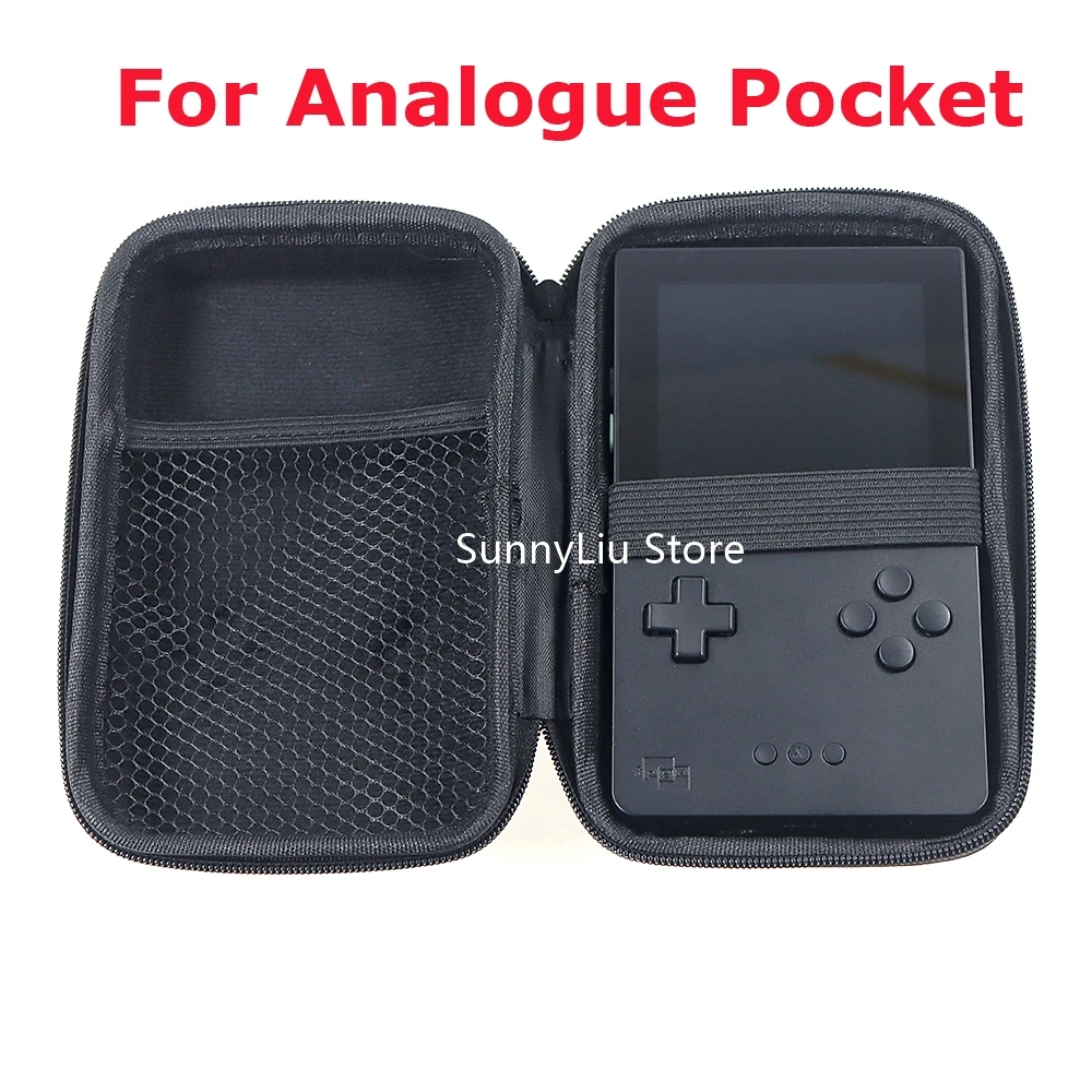 Bolsa dura de Eva para consola de juegos portátil de bolsillo analógico, Mini bolsa de almacenamiento para reproductor de juegos AP, 1 ud.
