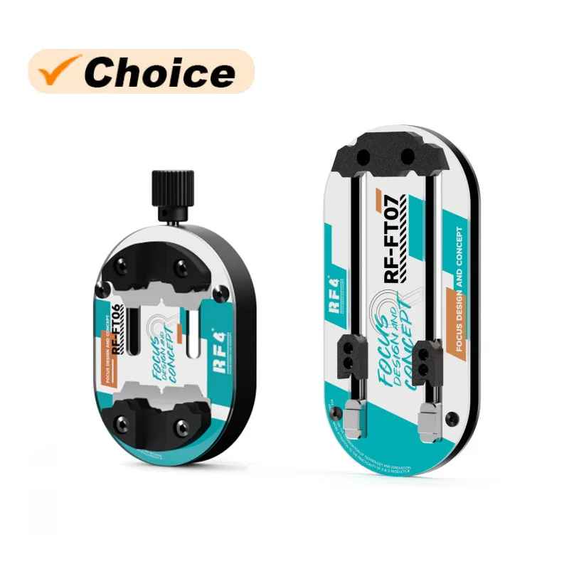 Accesorio de reparación de placa base RF4 RF-FT06/7, plataforma de soldadura de Chip IC Universal para placa lógica de teléfono IP SAM, soporte fijo