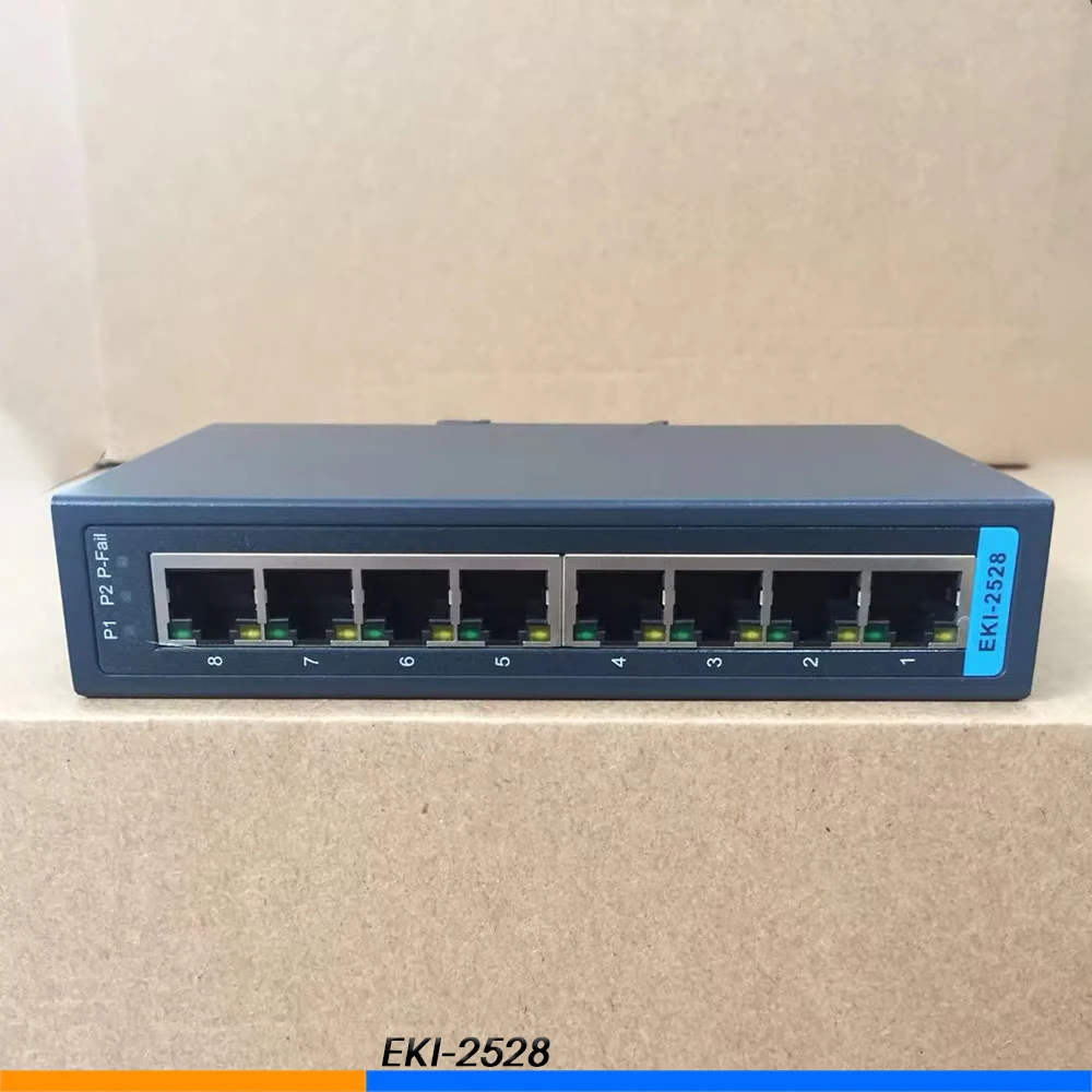 Para conmutador Ethernet Industrial de 8 puertos ADVANTECH EKI-2528 EKI-2528-BE