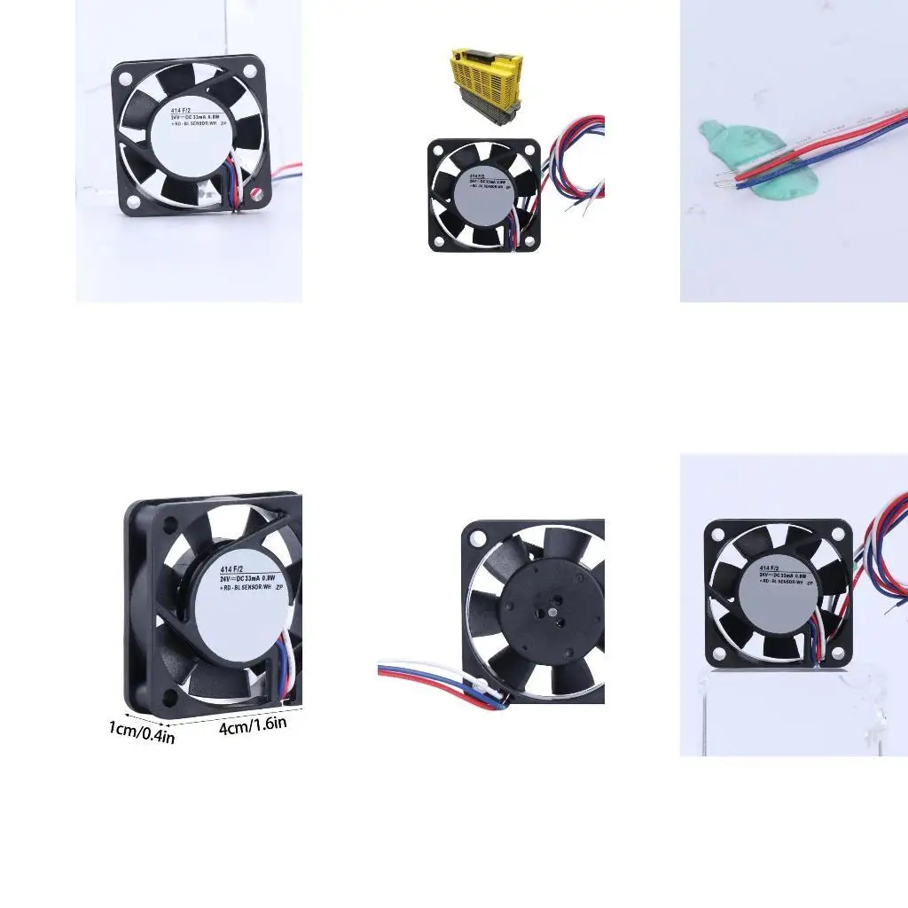 R53C 4X4X1CM 414 F/2 4X4X1CM 40MM 24V 33MA 0.8W 3PIN Inverters Fanns