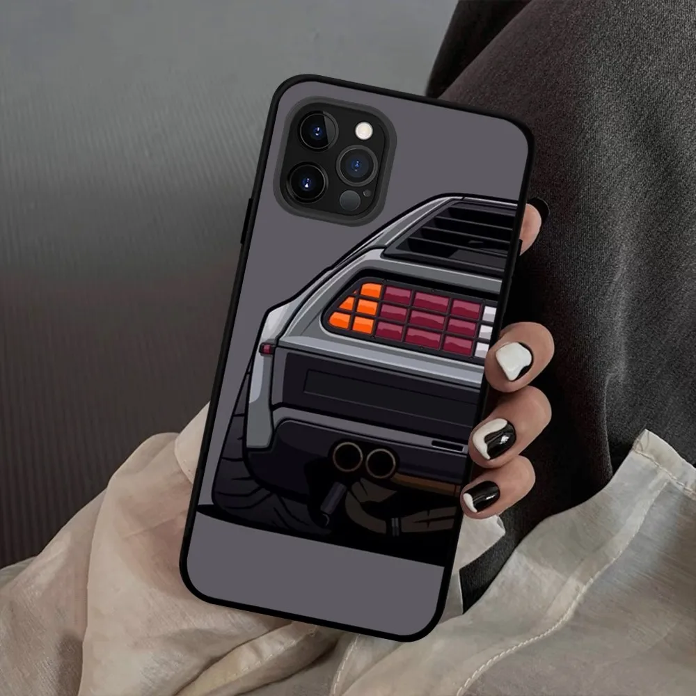 JDM-Funda de teléfono para coches deportivos, carcasa para iPhone 14, 11, 12, 13, Mini Pro, XS Max, 6, 7, 8 Plus, X, XR, SE, 2020, Japón - imagen 3