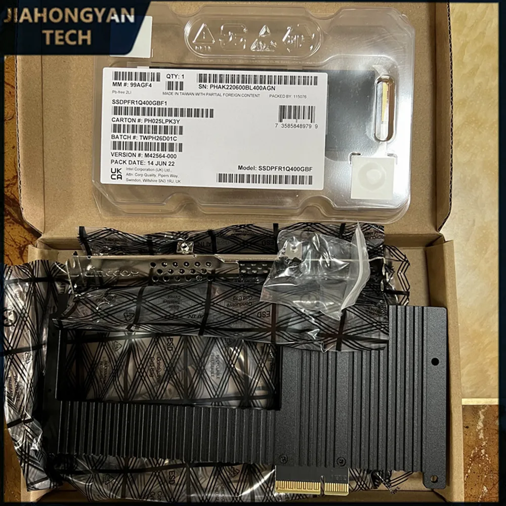 Original nuevo para Intel OPTANE SSD P5801X 400G E1. Interfaz S Unidad de estado sólido de nivel empresarial SSDPFR1Q400GBF1 - imagen 3