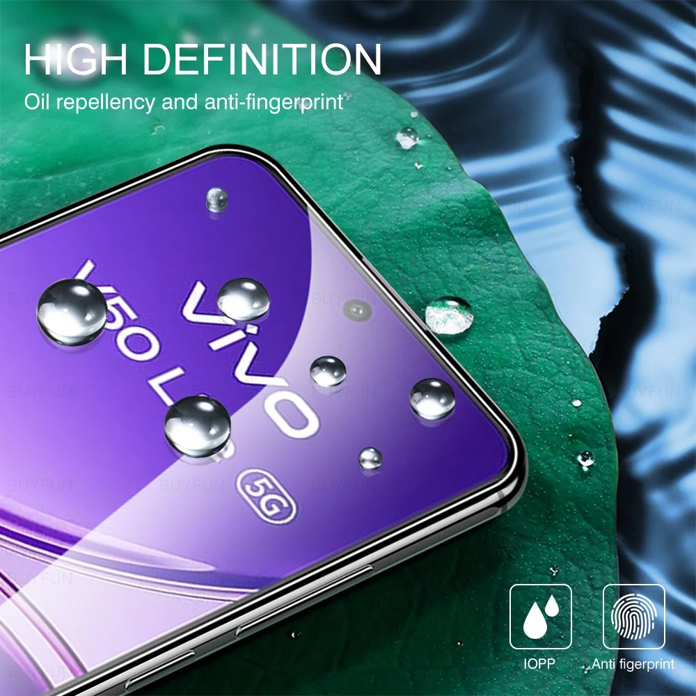 Para Vivo V50 Lite 3 piezas de vidrio templado Vivov 50 Lite V50Lite 5G/4G 2025 funda protectora de pantalla amigable VivoV50Lite 6,77 "Película - imagen 5