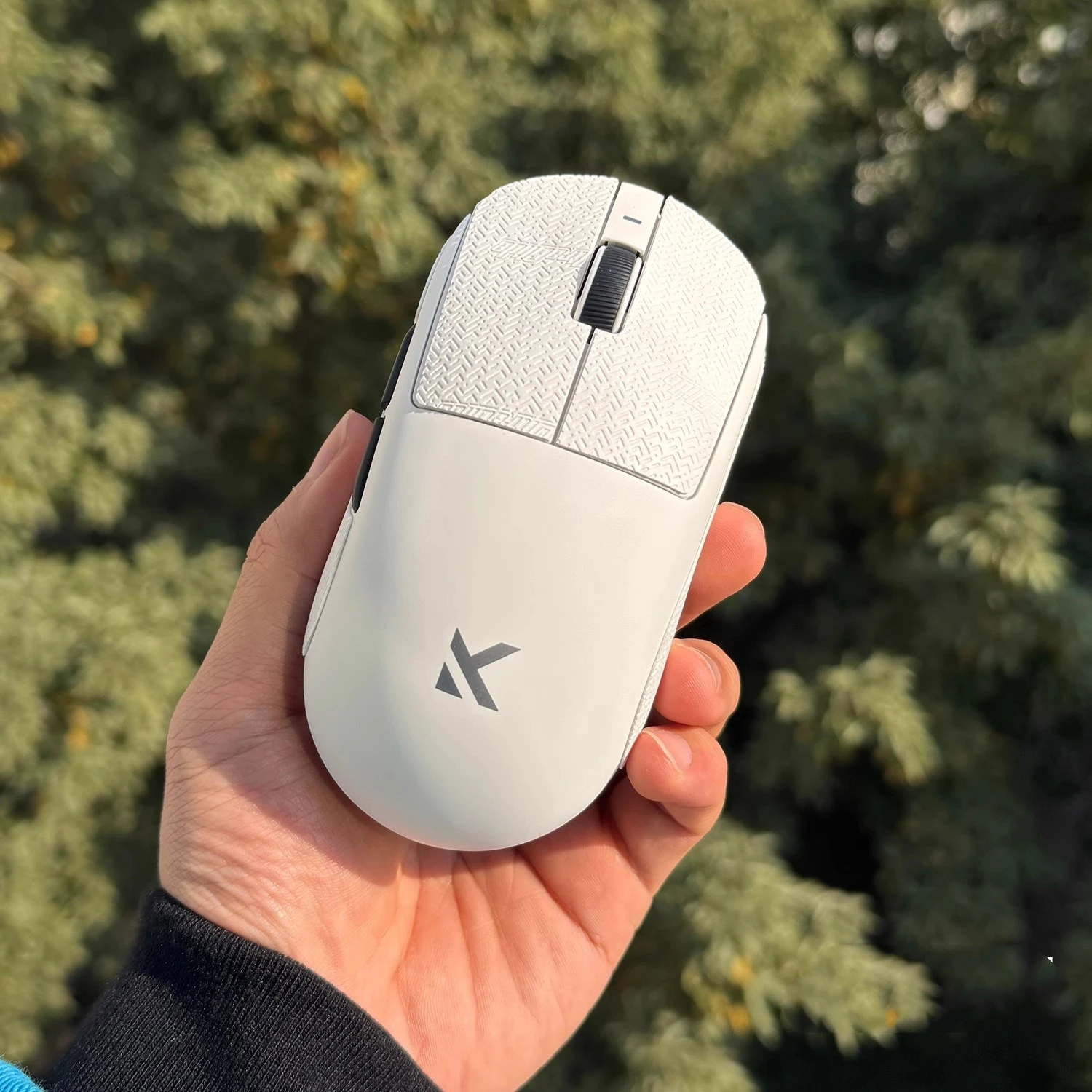 1 pegatina antideslizante para ratón ultrafino para MCHOSE A7/A7 PRO ULTRA, cinta antisudor, textura ultrafina de copo de nieve y lagarto