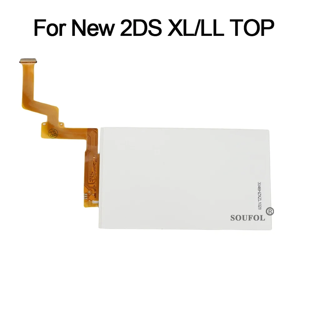Camiseta nueva Original pantalla LCD superior para nuevo 2DS XL para nuevo 2DS XL/LL piezas de reparación de pantalla Panel de visualización accesorios para juegos - imagen 5