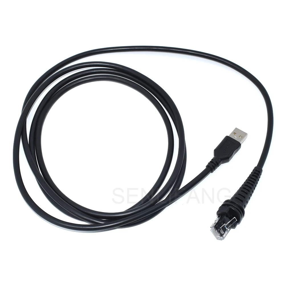 Nuevo Cable USB de 2M, Cable de escáner negro recto para Honeywell 1900G Hyperion 1300G Xenon 1202G 1400G 1450G 1452G - imagen 4
