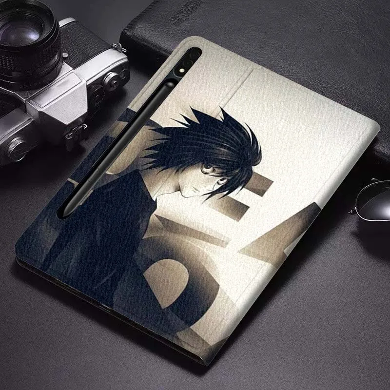 Death Note Anime para Samsung Galaxy Tab S7 S8 S9 S10 11 12,4 13,1 FE Plus Lite pulgadas funda para tableta - imagen 4