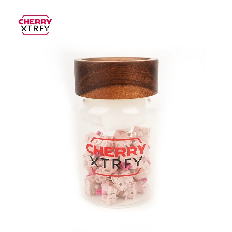 CHERRY Cherry MX Interruptor de pétalos de PETAL Interruptor de microactuación de fuerza de luz personalizado Paquete al por menor de 35 teclado mecánico personalizado para jugadores - imagen 5