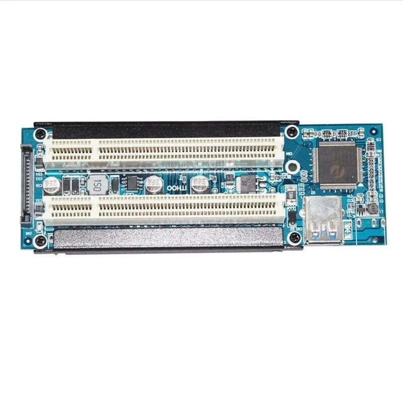 Tarjeta adaptadora PCI-E a PCI, PCIE a 2 ranuras PCI, compatible con tarjeta de captura, tarjeta de impuestos dorada, tarjeta de sonido - imagen 3