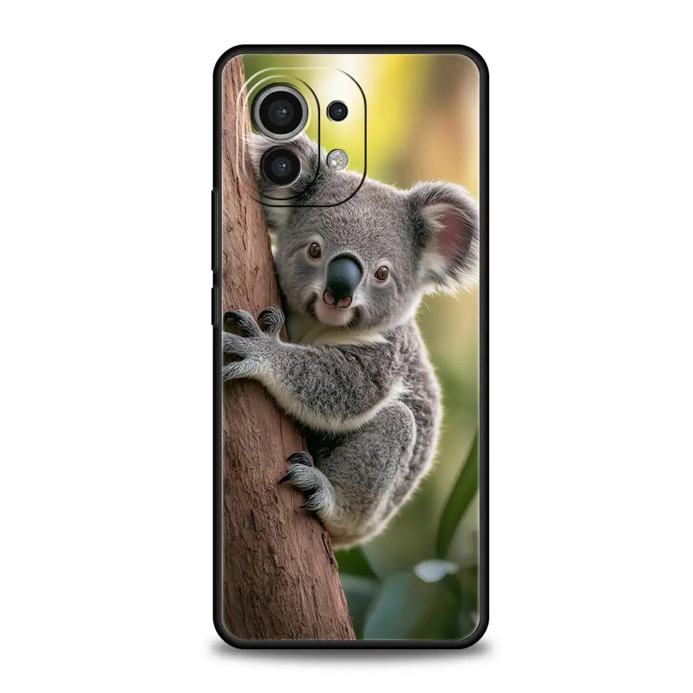 Funda de teléfono Koala para Xiaomi Mi 15 14 14T 13T 12T Pro 12 13 11 Lite 5G 11T Poco X6 X7 X5 Pro funda suave de TPU - imagen 2