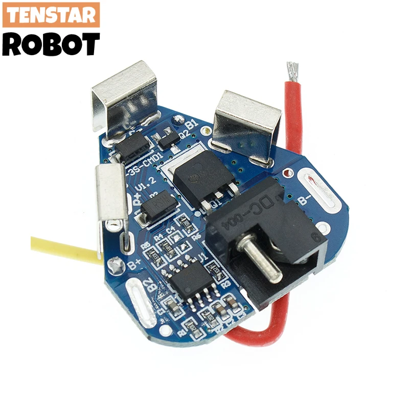 TENSTAR 3 uds BMS 3S 12,6 V 6A Li-ion Placa de protección de batería de litio 18650 ecualizador equilibrador de banco de energía para taladro eléctrico - imagen 4