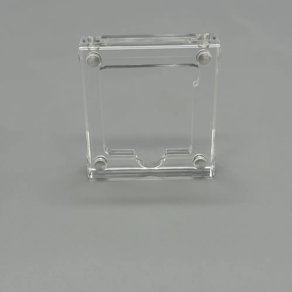 Cubierta de succión magnética acrílica de alta transparencia con un ranura, caja de almacenamiento para juegos, carcasa dura para cartucho para Nintendo 3DS DS - imagen 5