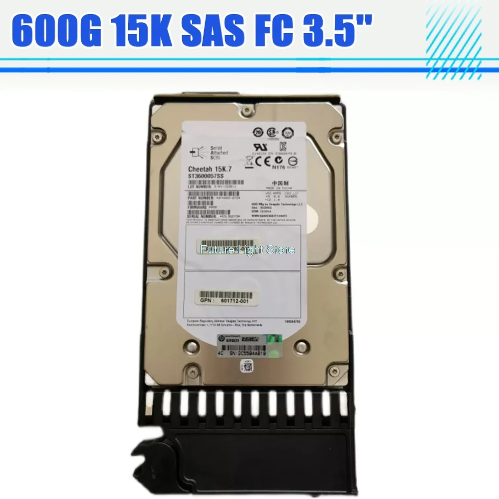 Disco duro del servidor AP860A P2000G3 para H/P 601777-001 600G 15K SAS FC 3,5" - imagen 2
