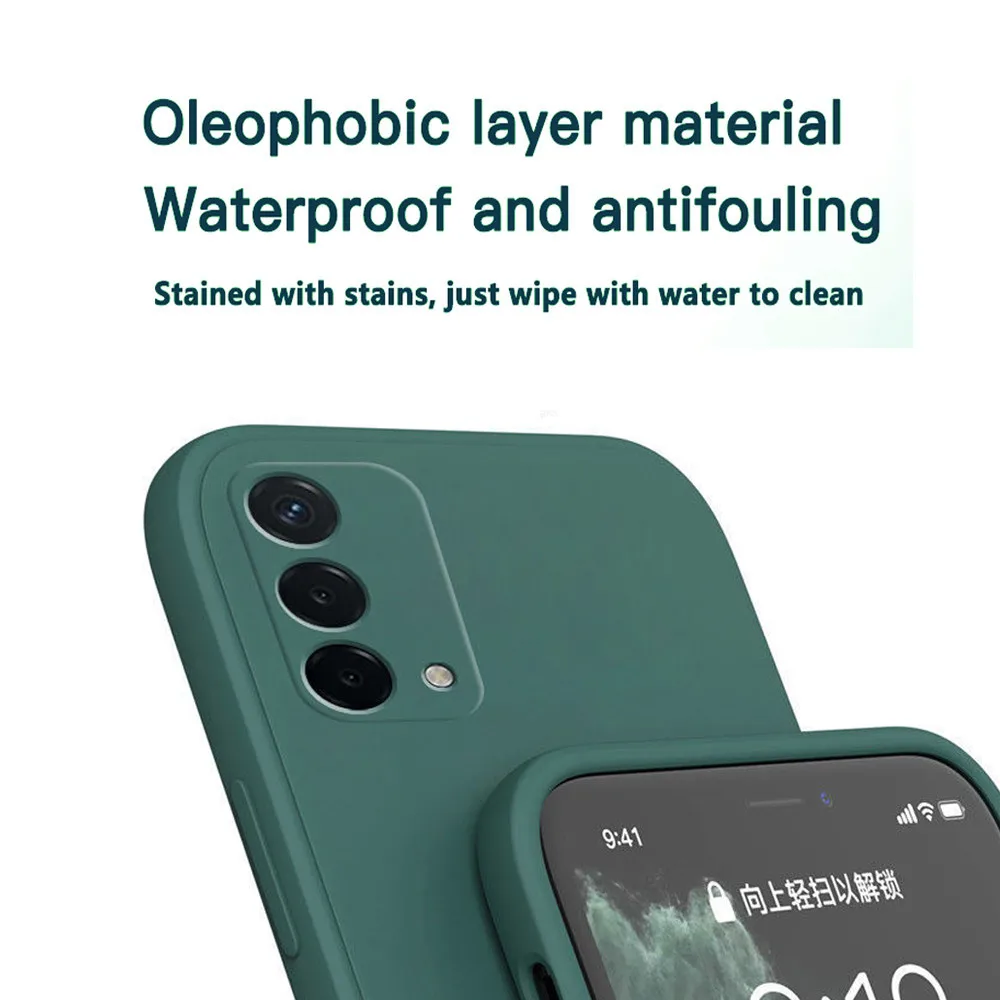 Funda cuadrada de silicona suave para teléfono Xiaomi Redmi Note 11 Pro 11S 10S 9 Pro 9S 10A 10C 9A 9C Mi 11T Lite POCO X3 X4 - imagen 5