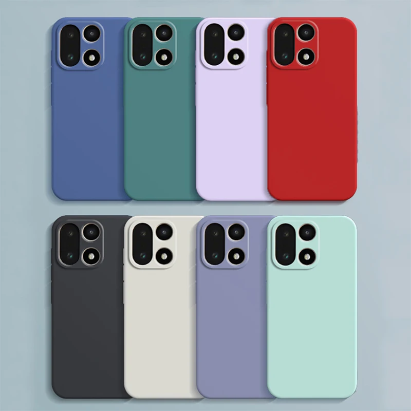 Para OnePlus 15 funda de silicona líquida TPU funda protectora de teléfono lisa OnePlus 15 funda de goma suave para OnePlus 15 - imagen 2