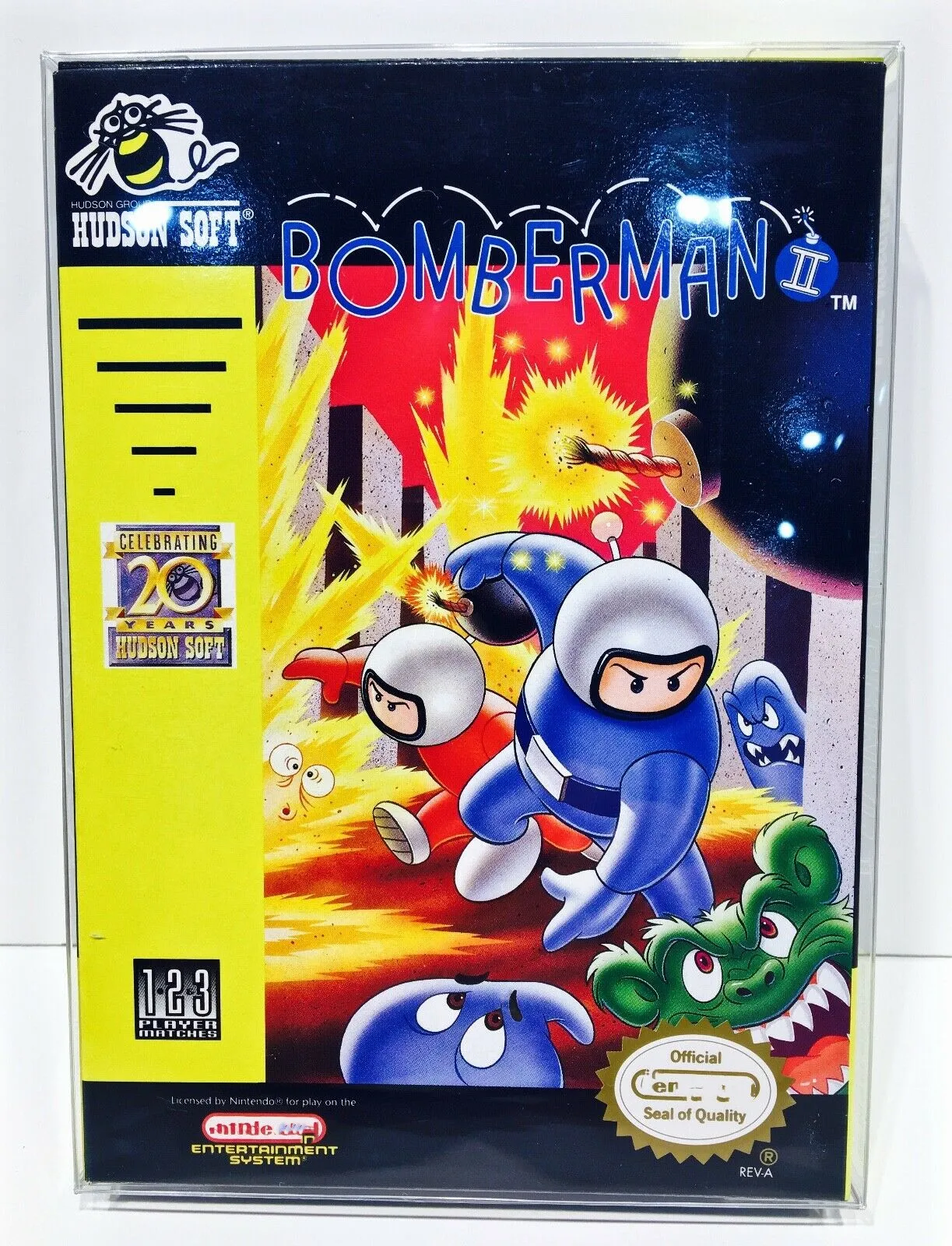 5 protectores de caja para cajas de videojuegos NINTENDO NES Vitrinas transparentes CIB, nuevas - imagen 4