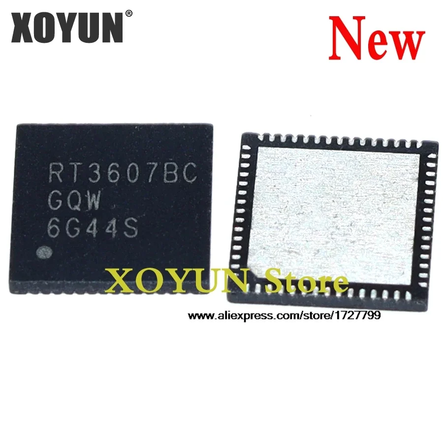 (2 piezas) 100% nuevo RT3607BC RT3607BCGQW QFN-60