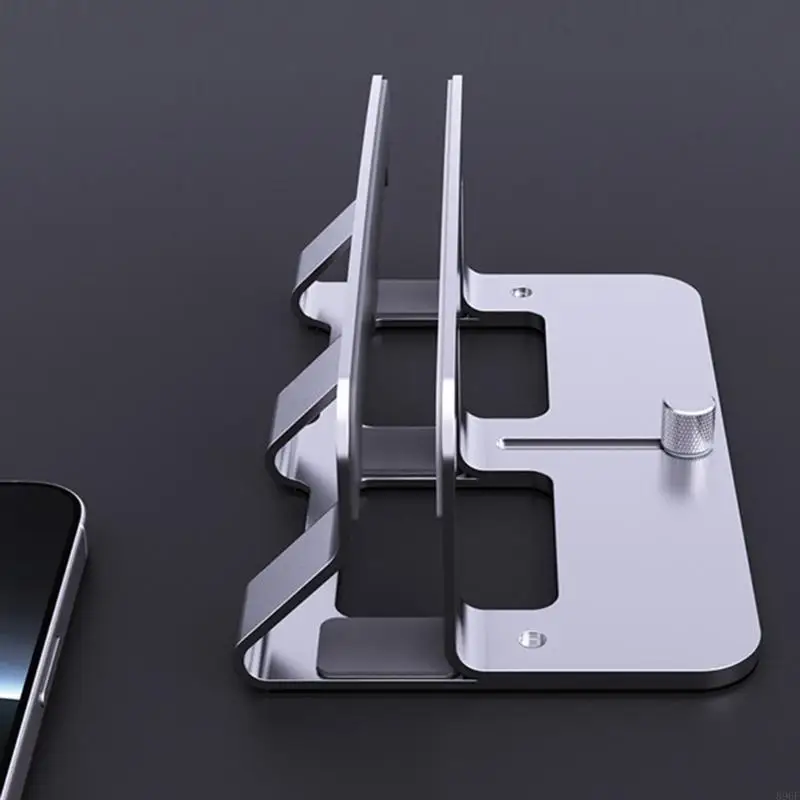 Soporte Vertical para portátil 896F, ranura ajustable, adecuado para escritorio, ahorro espacio, soporte Vertical para - imagen 2