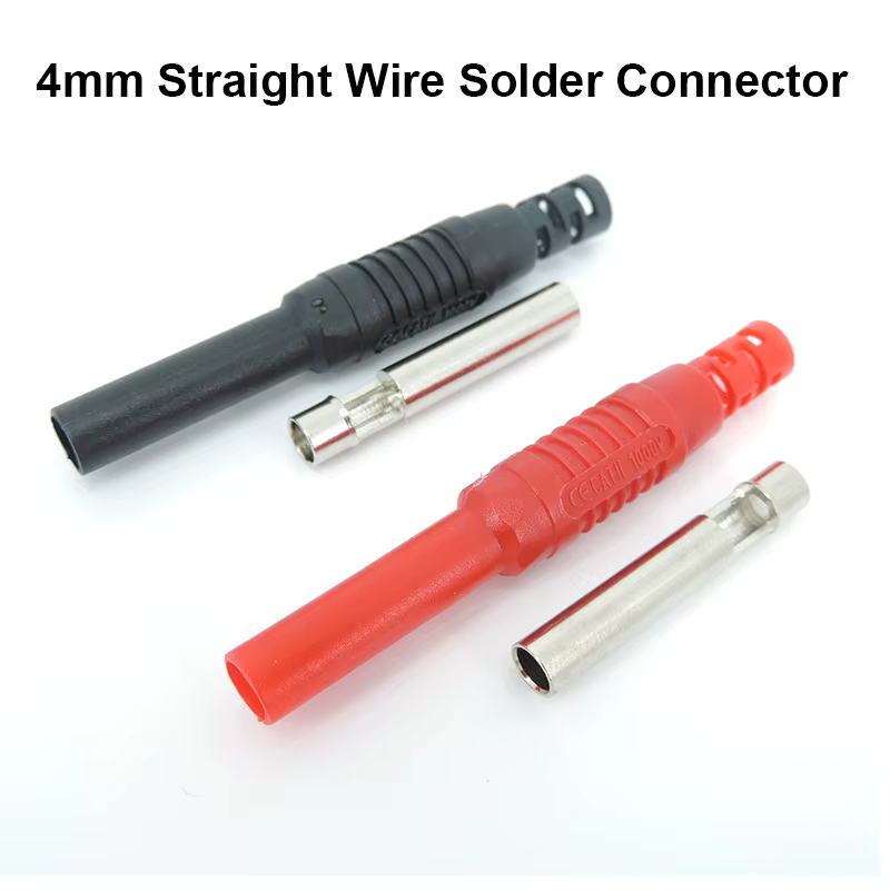 Conector Banana aislado de 4mm a 4mm, conector acoplador hembra, adaptador hembra, extensión aislada, negro, rojo, M20 - imagen 3