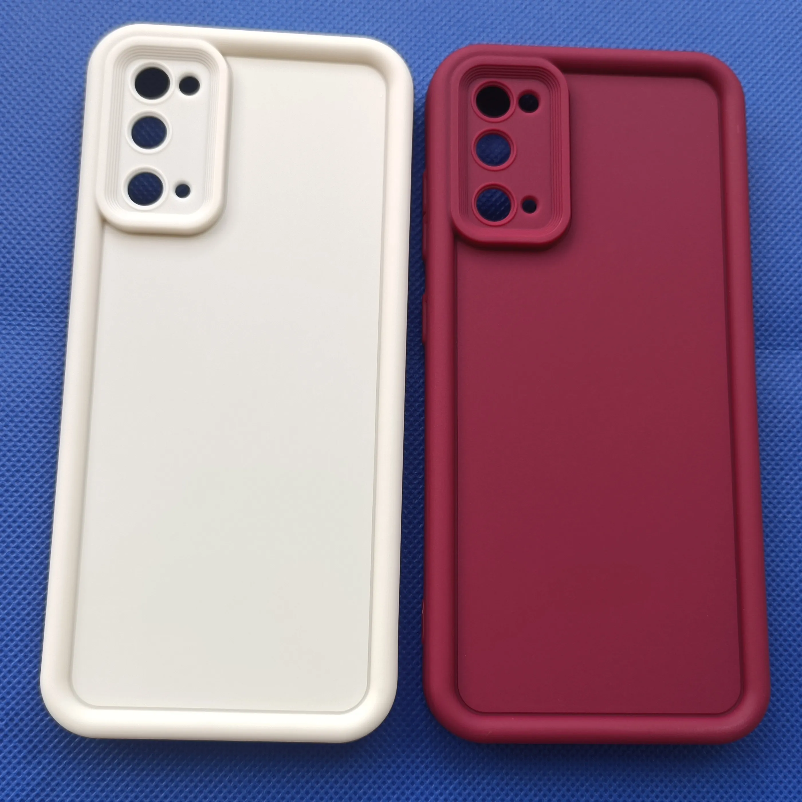 Para Samsung Galaxy S20 funda Galaxy S20 funda de teléfono SM-G980 SM-G980F funda trasera mate protección de sensación de piel funda a prueba de golpes